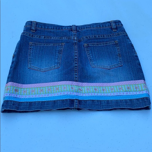 lilly pullitzer jean skort - Picture 2 of 4